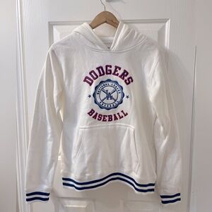 NWT Dodgers White and Blue Hoodie by Soft as a Grape
